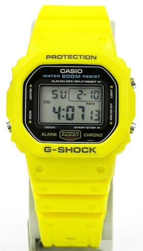 カシオ（CASIO） G-SHOCK DW-5600C-9BV イエロースピード
